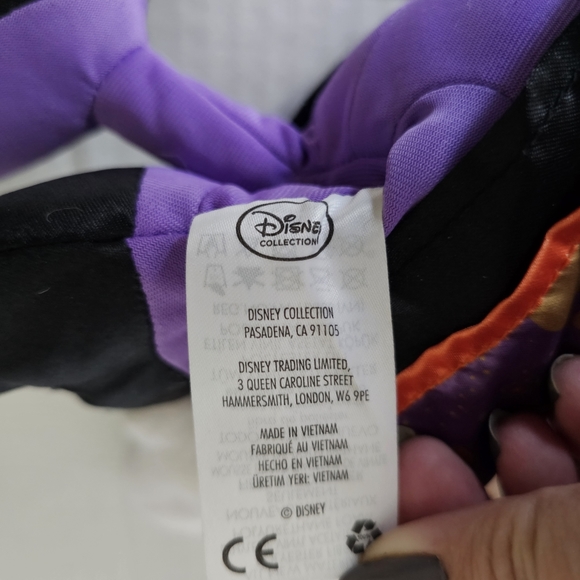 Disney 2018 Halloween plush Minnie Mouse witch 16" toy character collectible - Picture 11 of 12